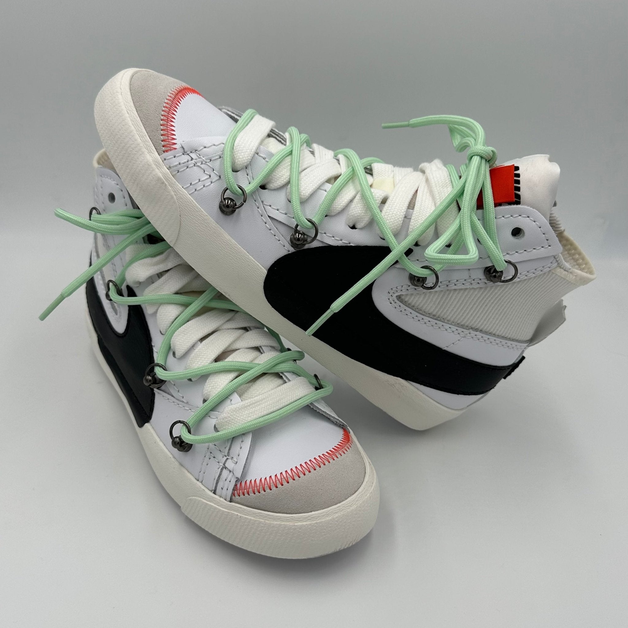 Nike Blazer Mid '77 Jumbo White “Over Laces Water Green" - EV8 Style