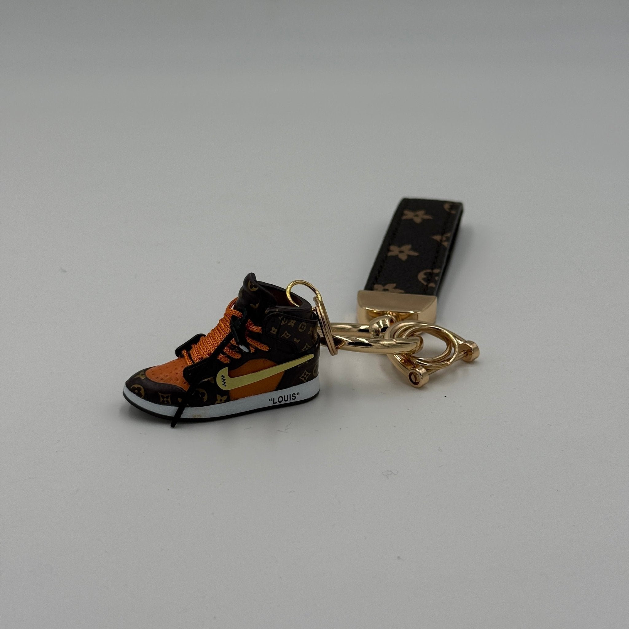 Portachiavi Jordan 1 LV Con Cinturino In Pelle - EV8 Style