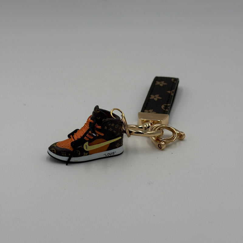 Portachiavi Jordan 1 LV Con Cinturino In Pelle - EV8 Style