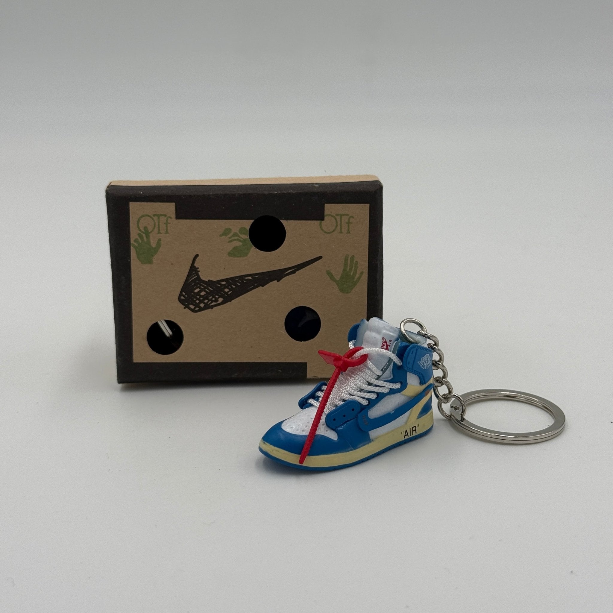 Portachiavi Jordan 1 University Blu Off White - EV8 Style