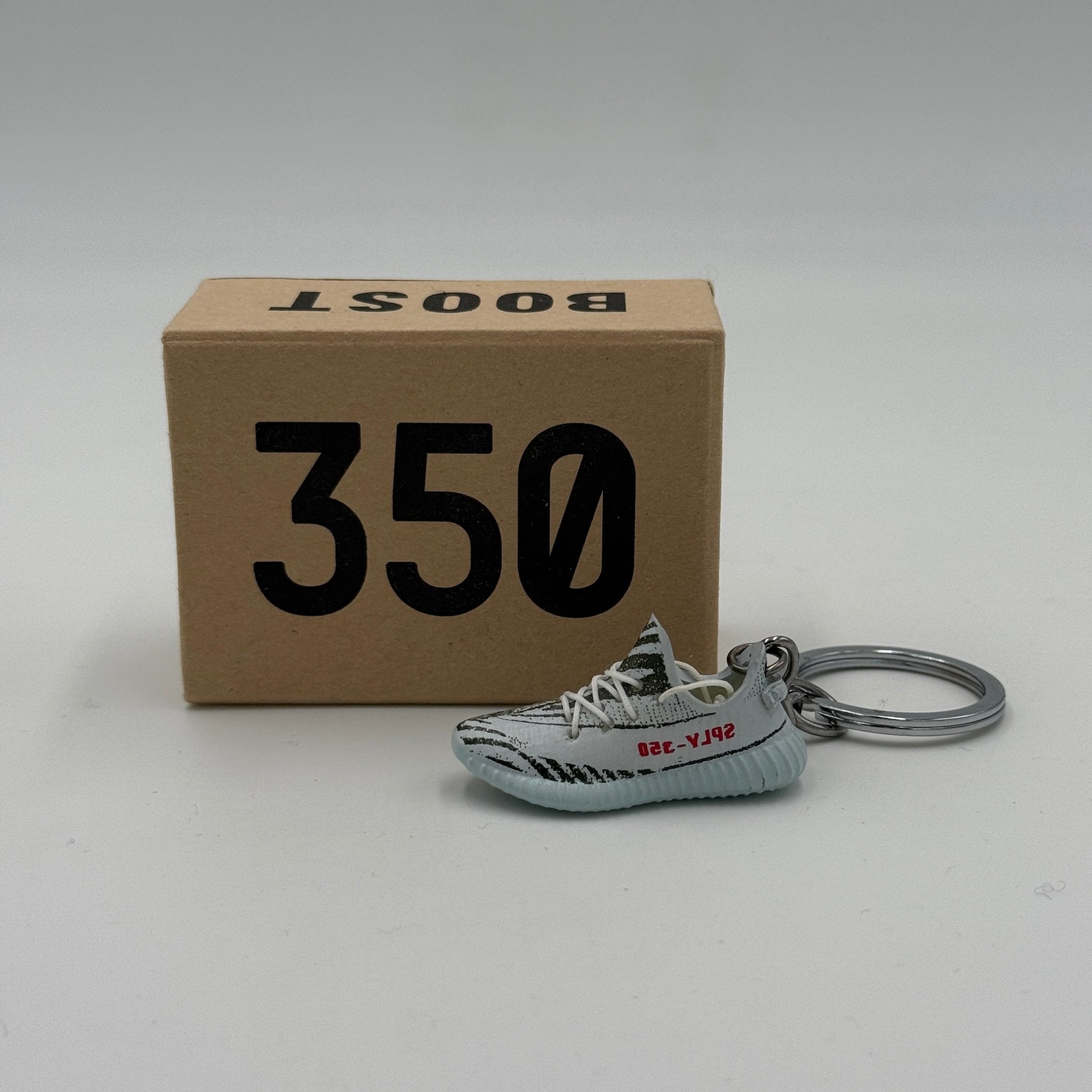 yeezy blue tint keychain