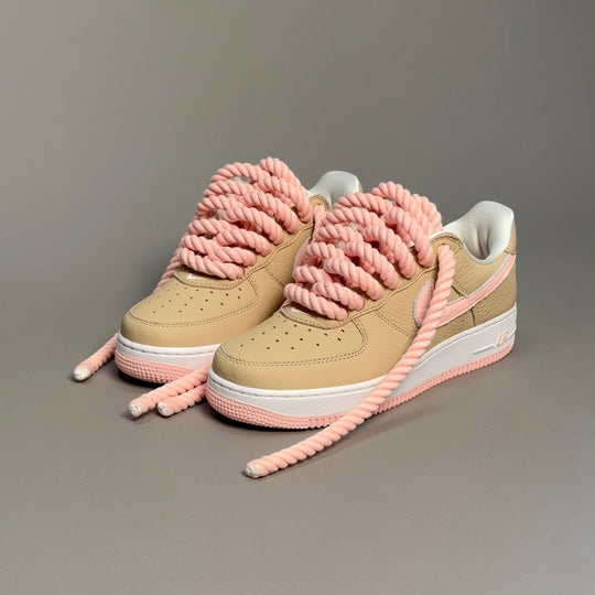 Nike Air Force 1 Malibu "Rope Laces Pink Tint" V2