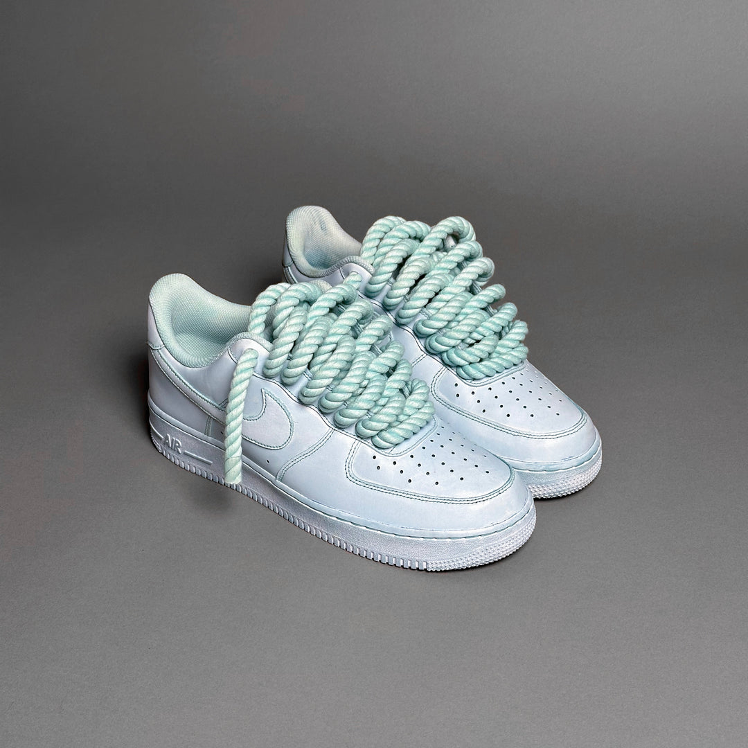 Nike Air Force 1 « Lacets de corde » Bleu total