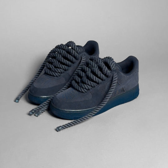 Nike Air Force 1 Midnight Blue "Rope Laces Navy Tint" V2