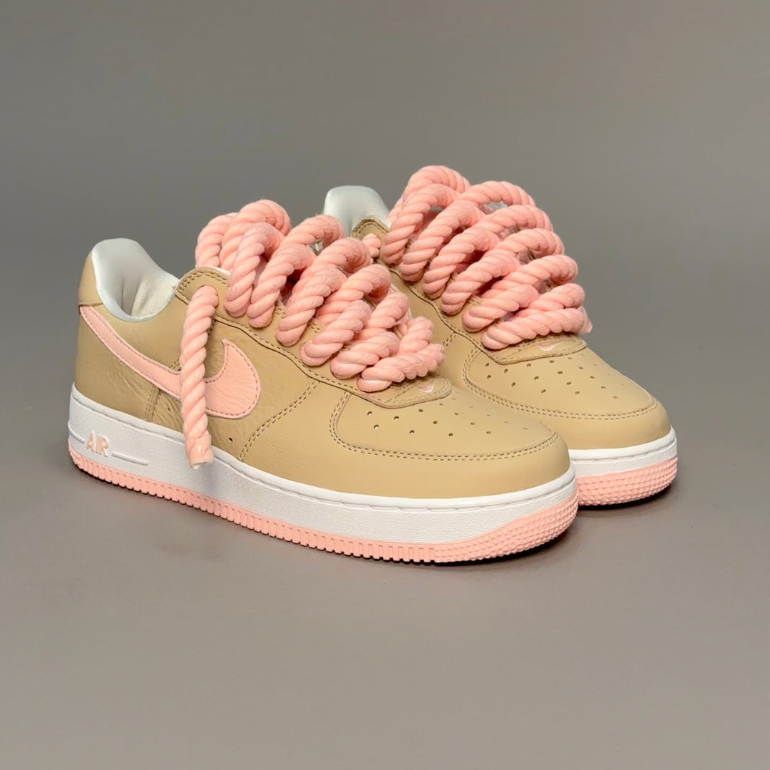 Nike Air Force 1 Malibu "Rope Laces Pink Tint" V1