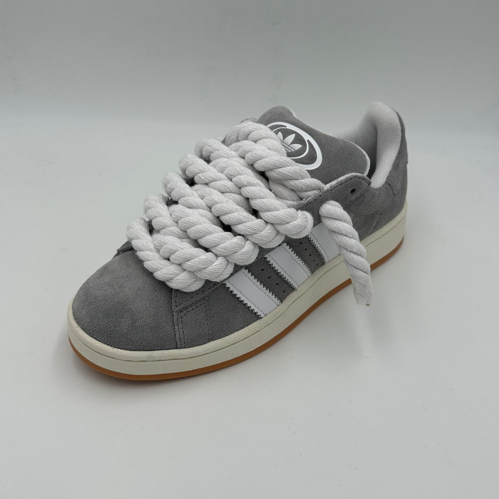 Adidas Campus 00s Grey “Rope Laces” White