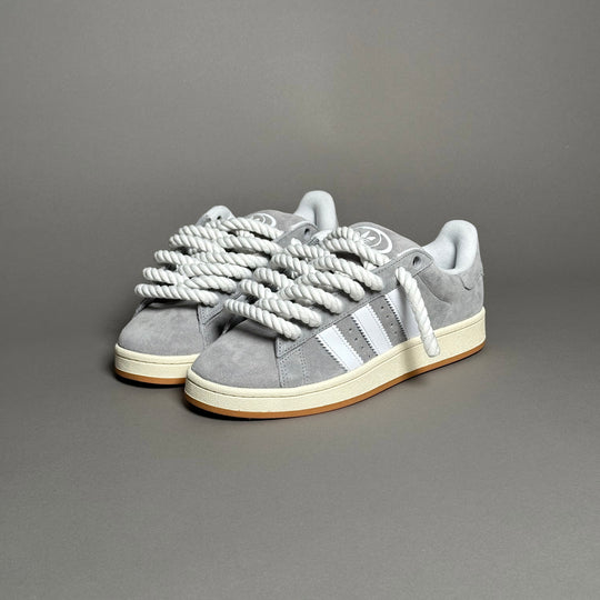 Adidas Campus 00s Grey “Rope Laces” White