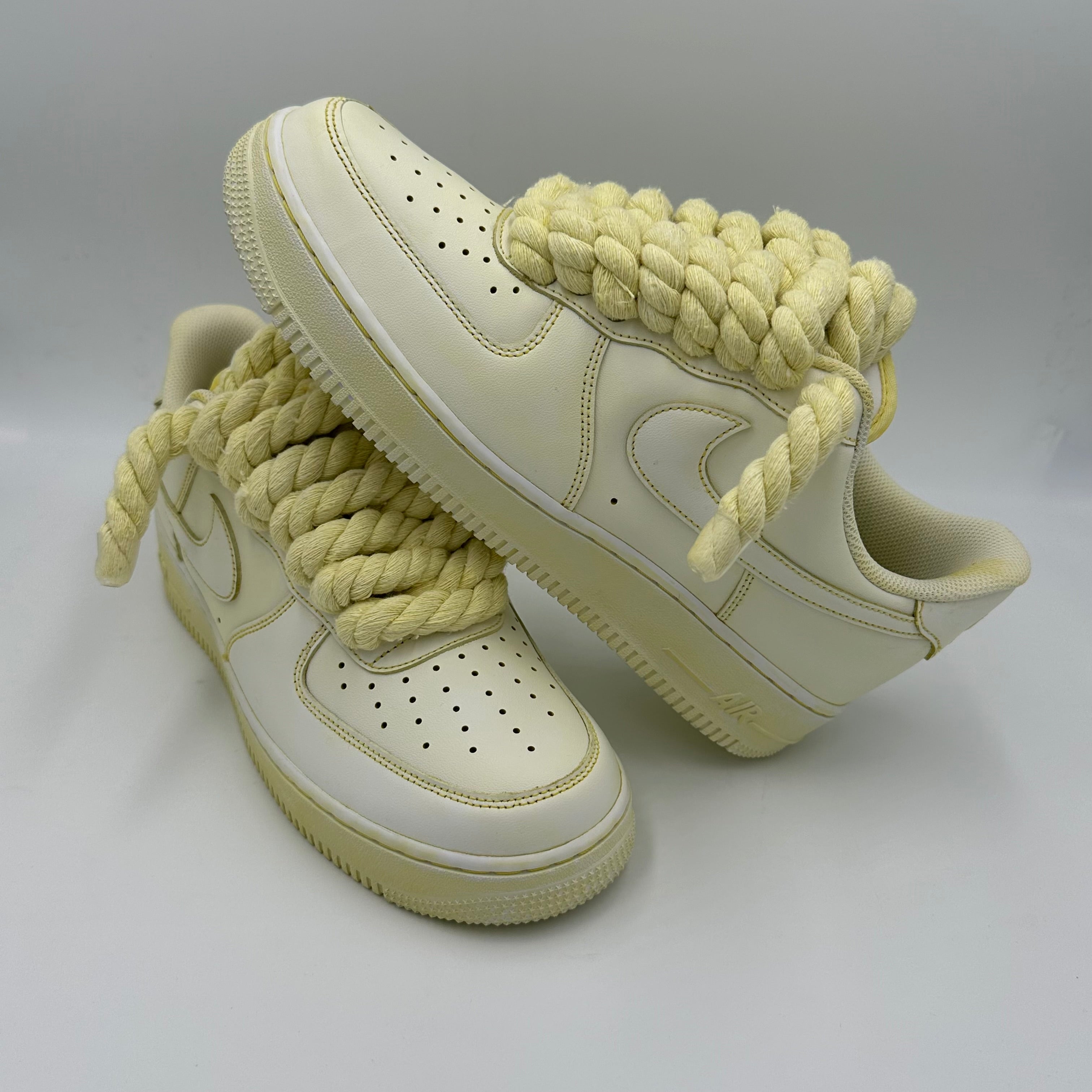 Nike Air Force 1 Rope Laces Total Golden Yellow