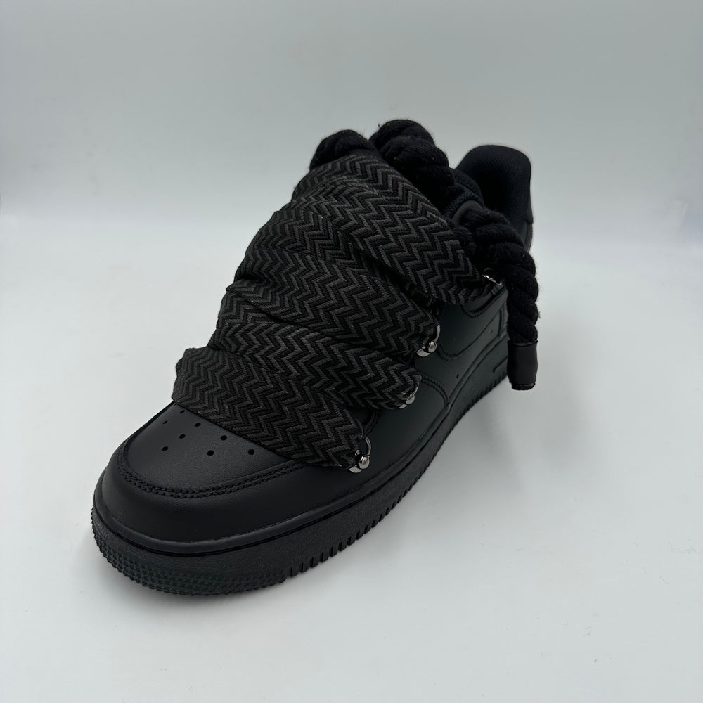 Nike Air Force 1 „Rope Laces Lanvin“ Schwarz