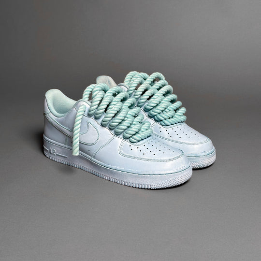 Nike Air Force 1 « Lacets de corde » Bleu total