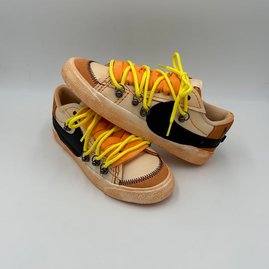 Nike Blazer Low '77 Jumbo Sunshine Orange “Over Laces Yellow”