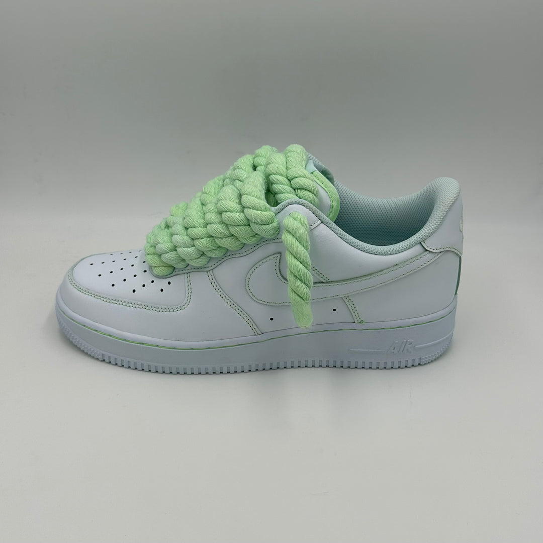 Nike Air Force 1 “Rope Laces” Total Neon Green