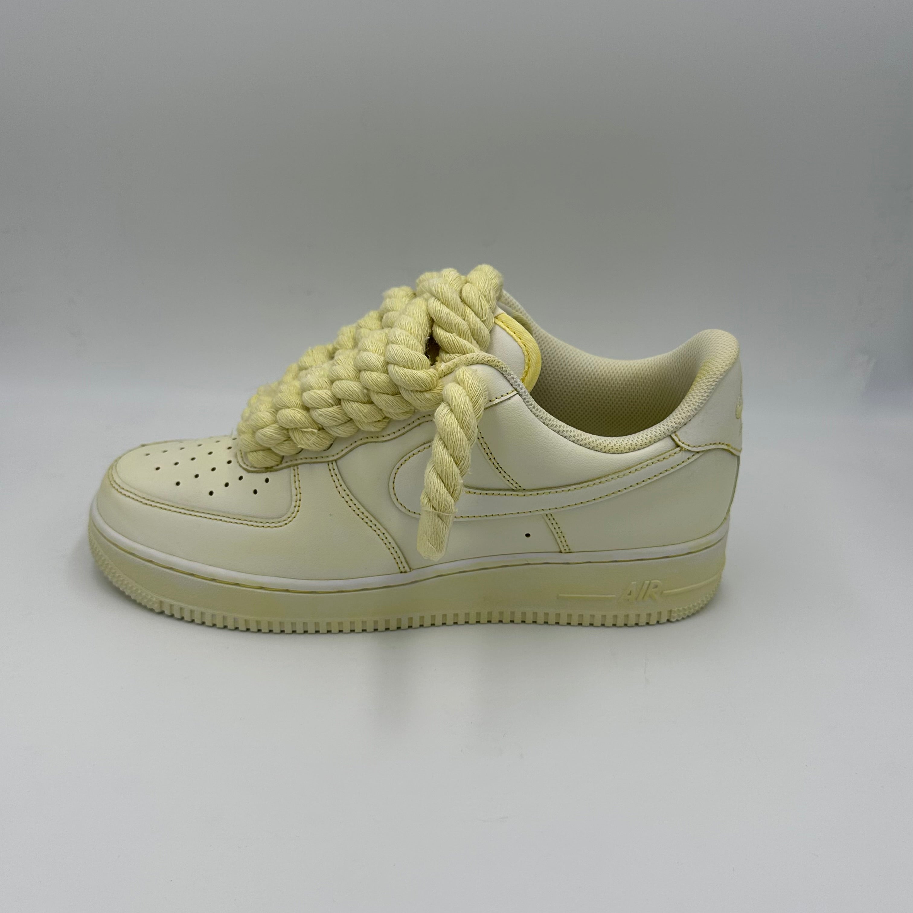 Nike Air Force 1 Rope Laces Total Jaune Dore