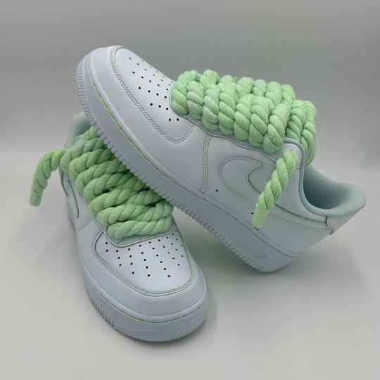 Nike Air Force 1 “Rope Laces” Total Neon Green