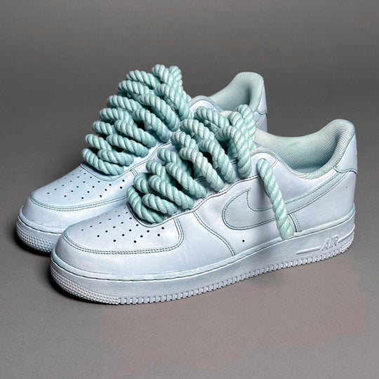 Nike Air Force 1 « Lacets de corde » Bleu total