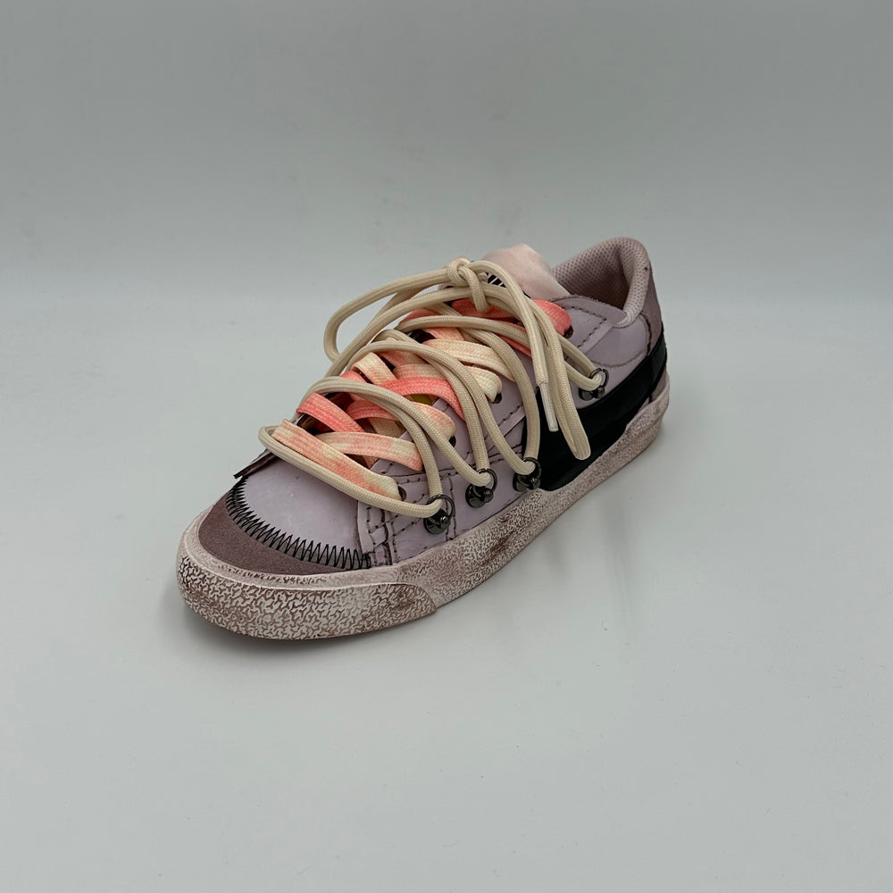 Nike Blazer Low '77 Jumbo Dark Brown Shaded Pink “Over Laces Beige”