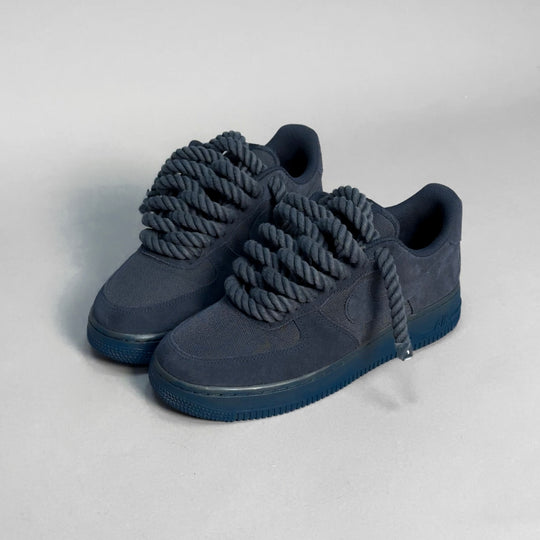 Nike Air Force 1 Midnight Blue "Rope Laces Navy Tint" V1