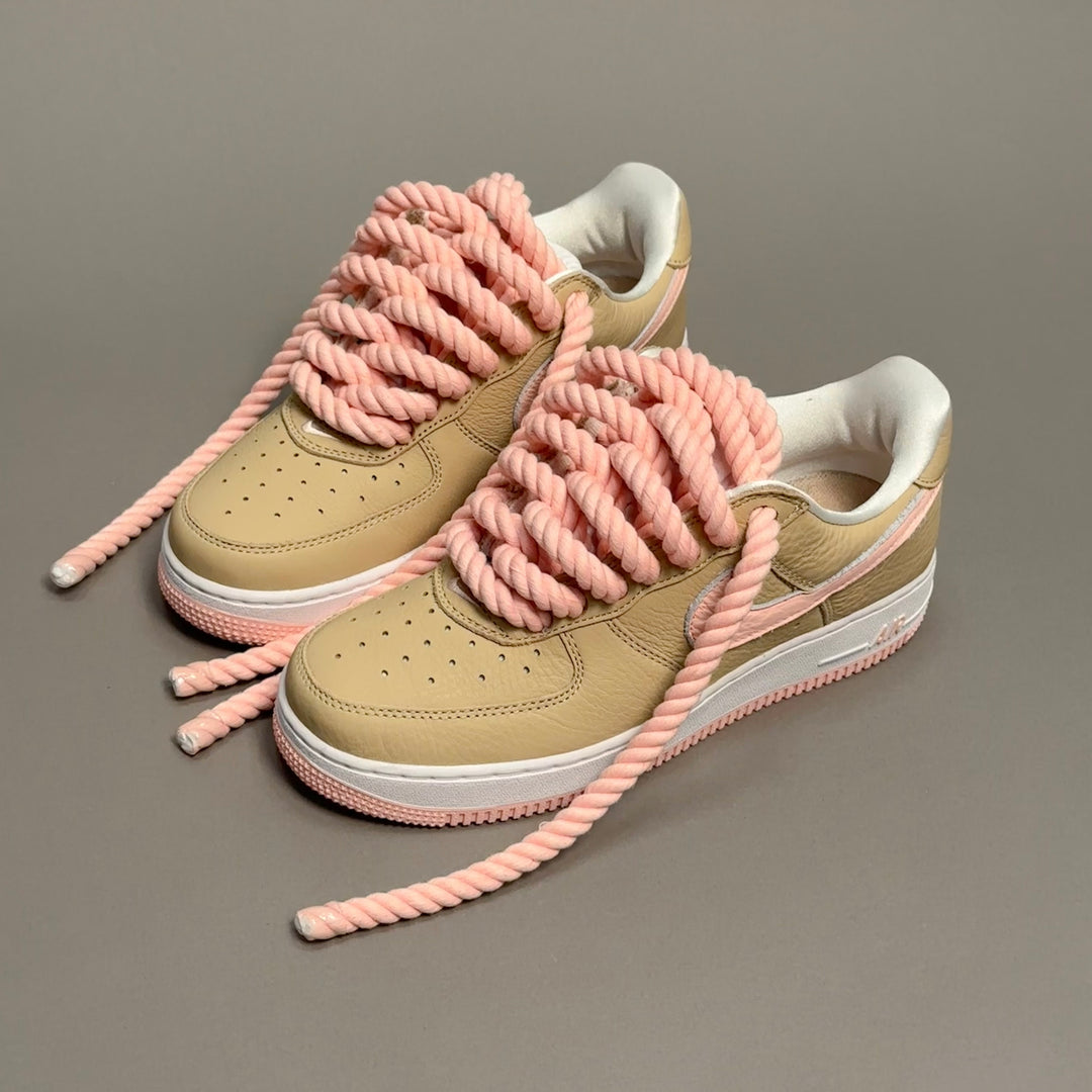 Nike Air Force 1 Malibu "Rope Laces Pink Tint" V2