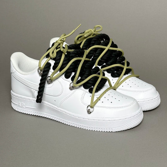 Nike Air Force 1 “Rope Laces Black” Triple Olive