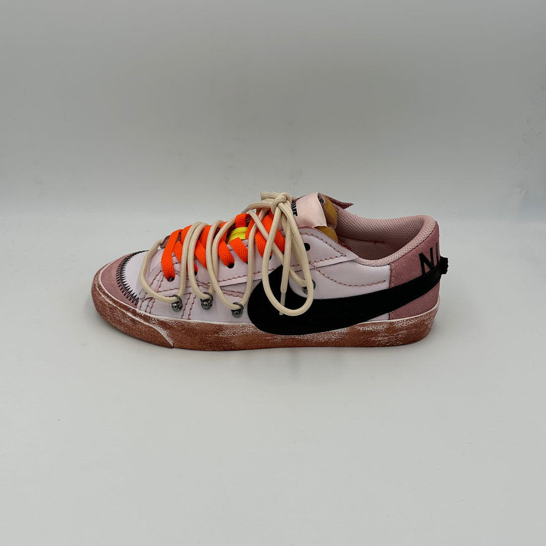 Nike Blazer Low '77 Jumbo Cocoa Brown Orange “Over Laces Beige”