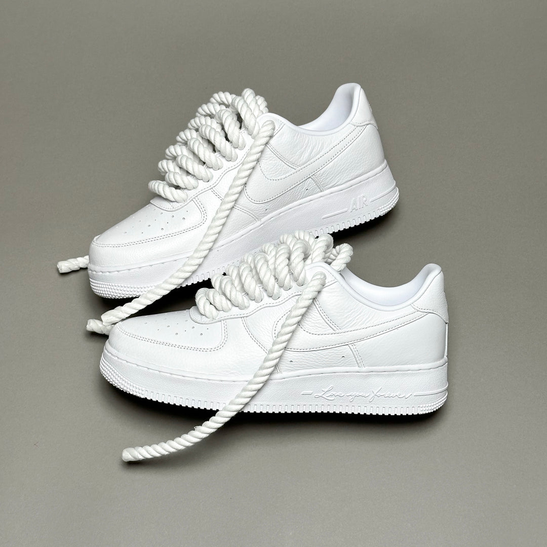 Nike Air Force 1 Nocta Love You Forever "Rope Laces White" V2