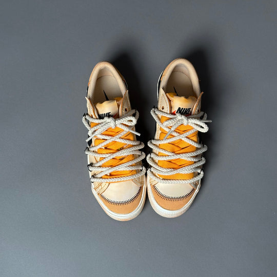 Nike Blazer Low '77 Jumbo Sunshine Orange “Over Laces Rope”