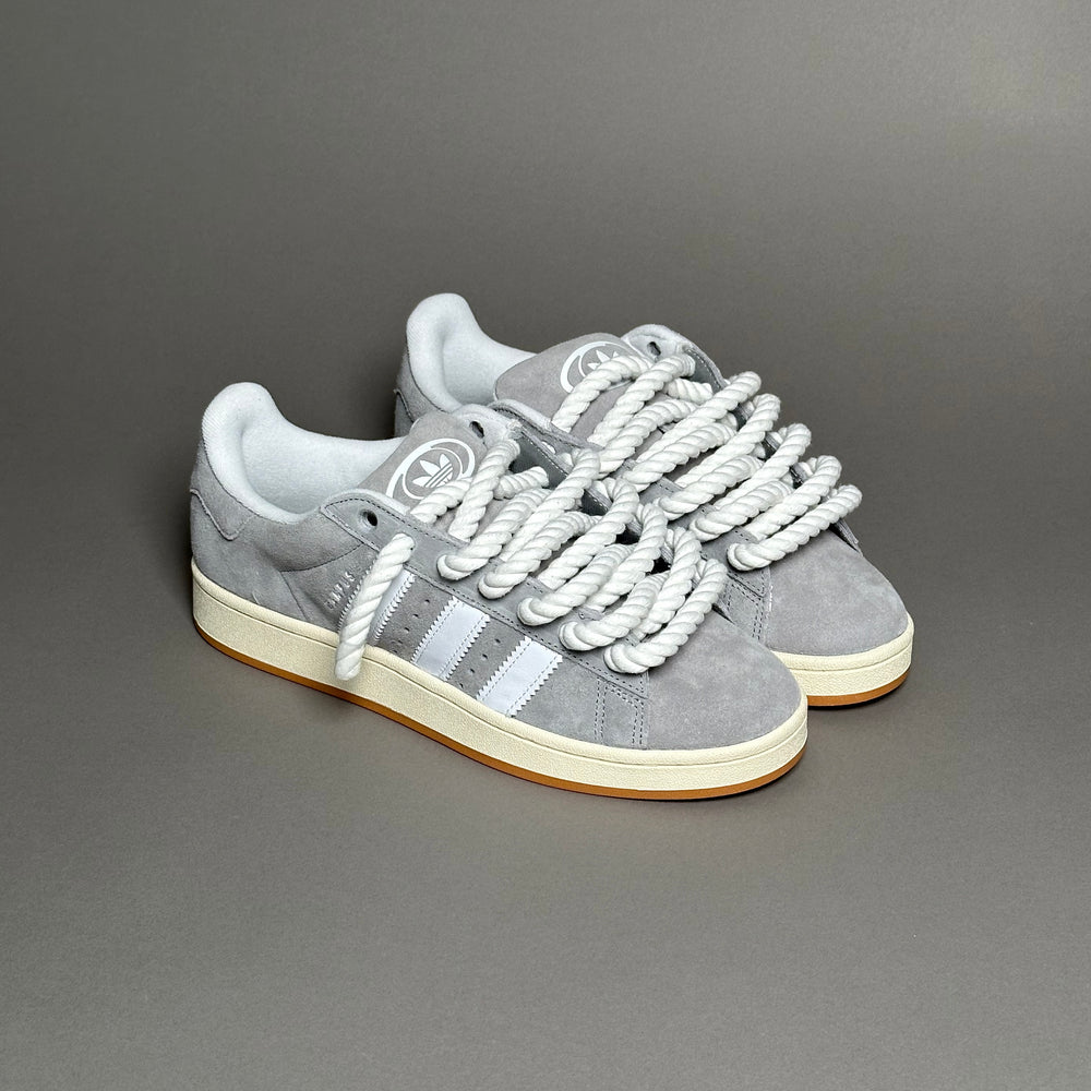 Adidas Campus 00s Grey “Rope Laces” White - EV8 Style