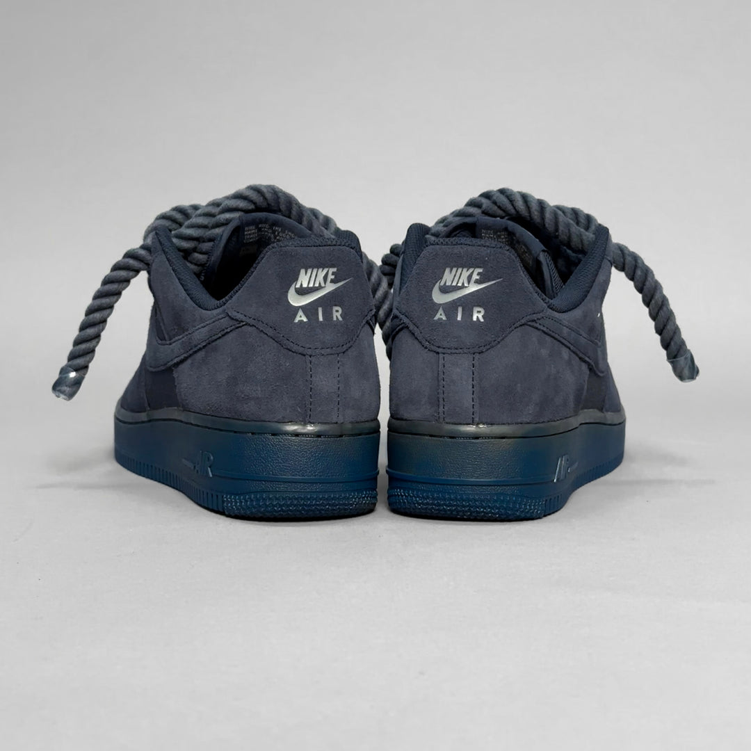 Nike Air Force 1 Midnight Blue "Rope Laces Navy Tint" V1