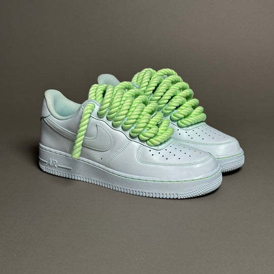 Nike Air Force 1 “Rope Laces” Total Neon Green