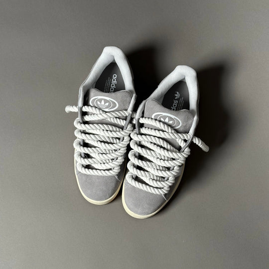 Adidas Campus 00s Grey “Rope Laces” White