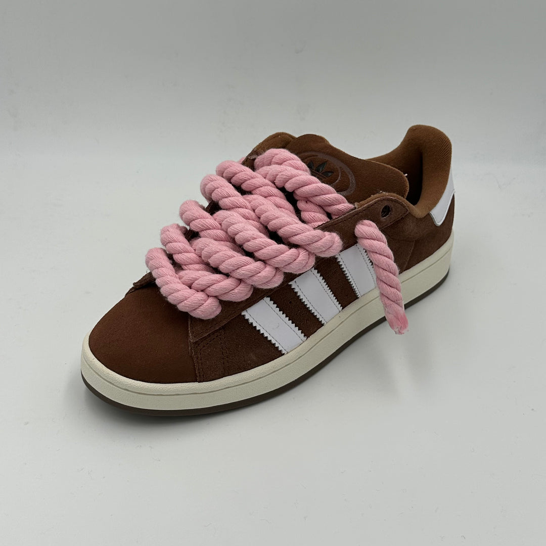 Adidas Campus 00s Brown "Rope Laces" Pink