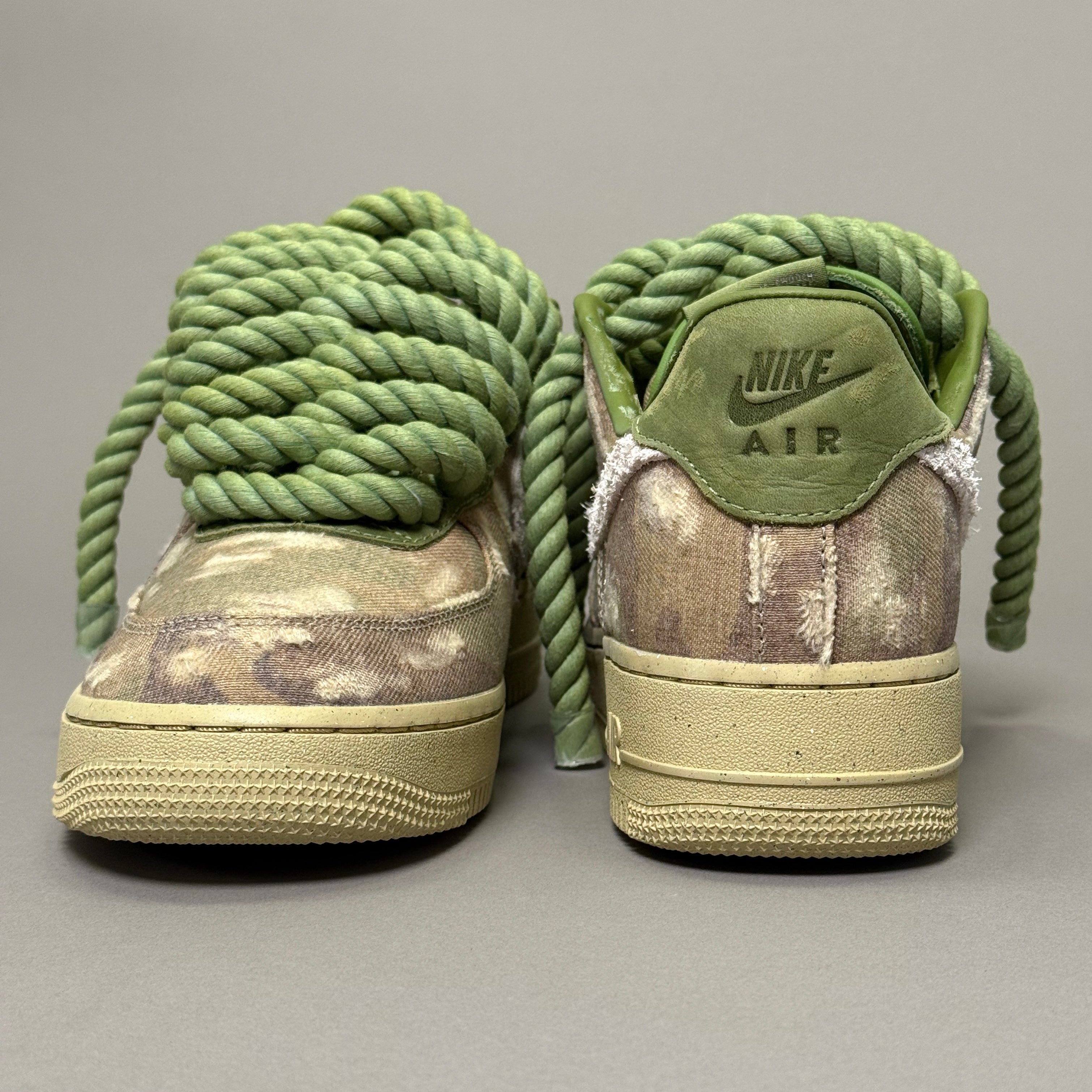 Nike Air Force 1 Grass "Rope Laces Green" V1