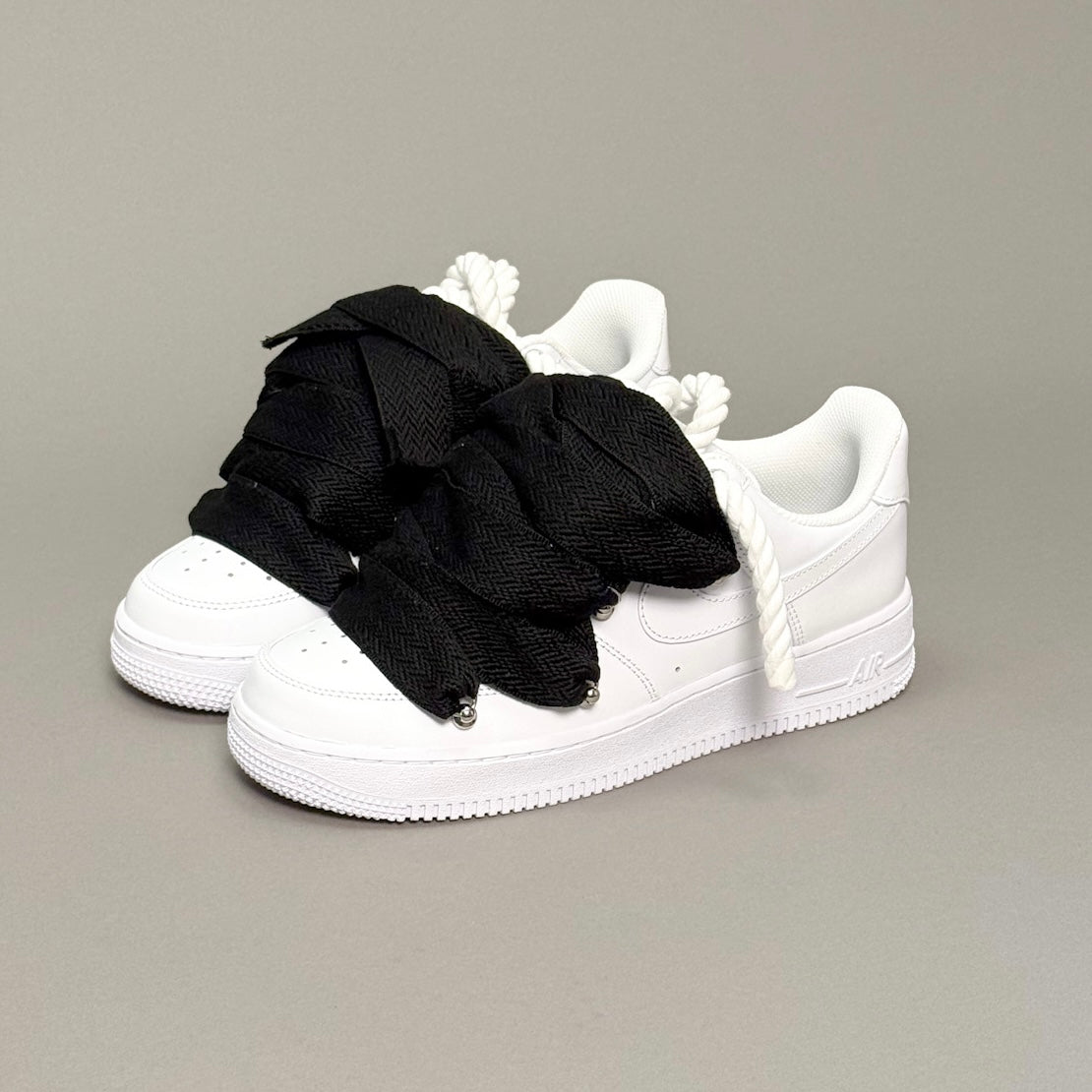 Nike Air Force 1 “Rope Laces Lanvin” Black