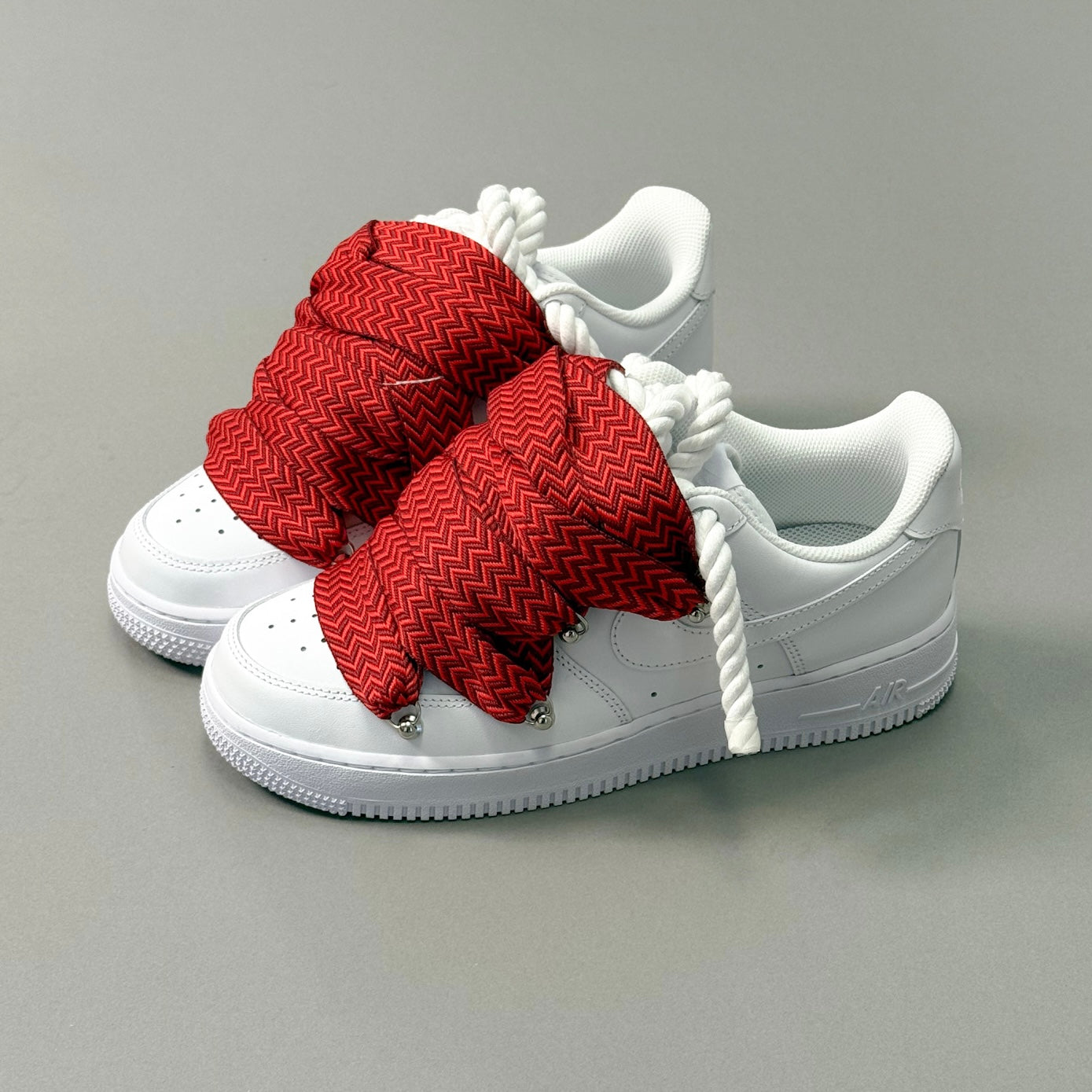 Nike Air Force 1 “Rope Laces Lanvin” Red