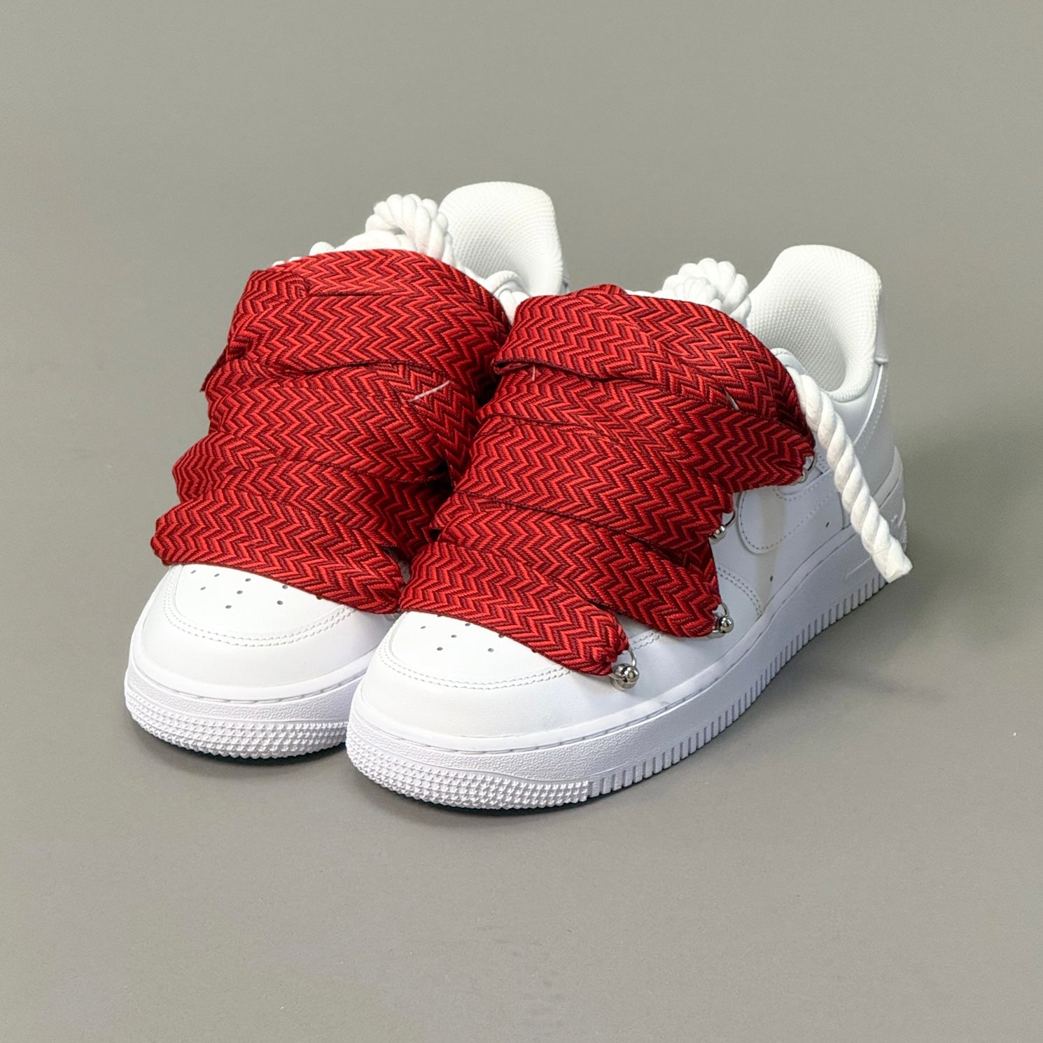 Nike Air Force 1 “Rope Laces Lanvin” Red