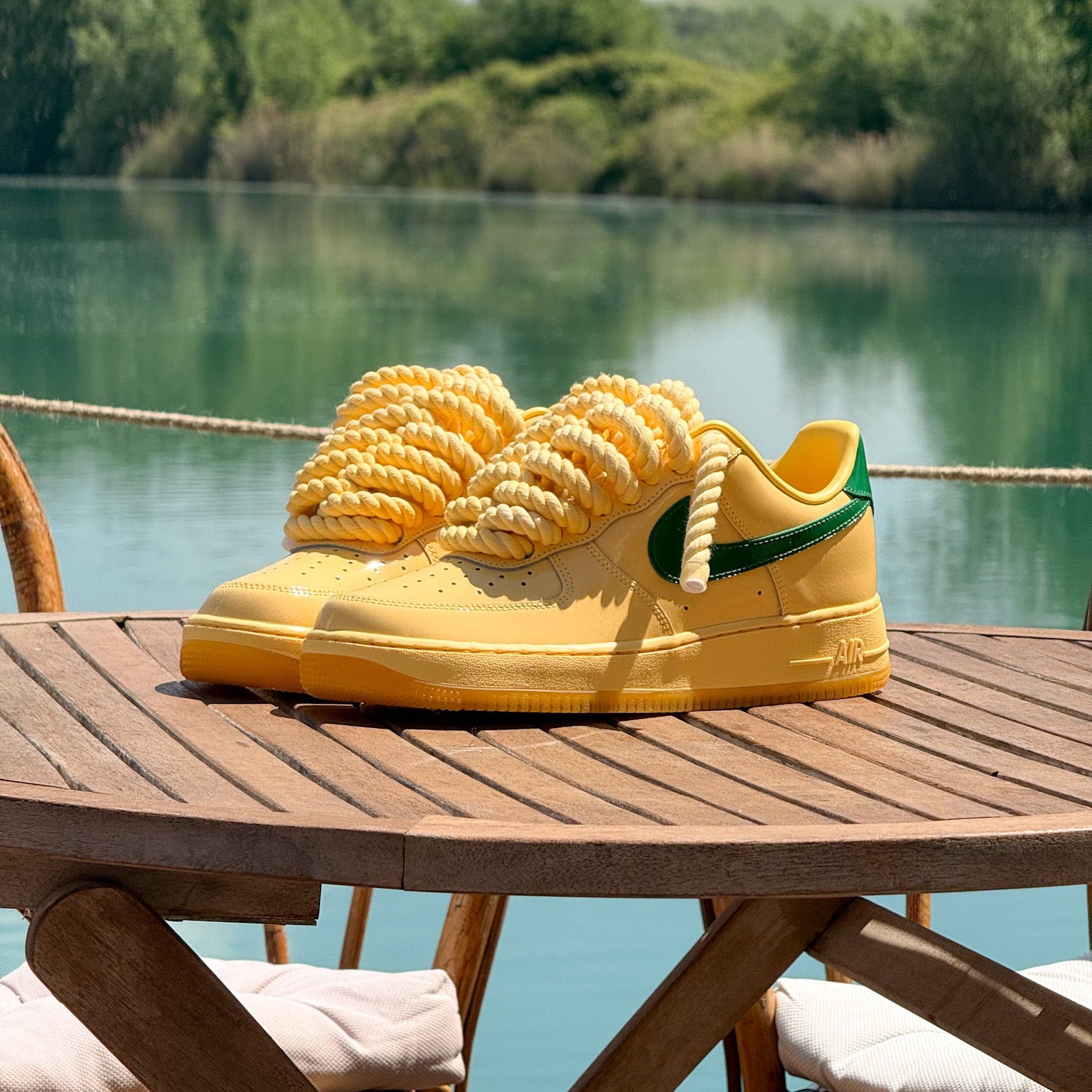 Nike Air Force 1 Patent Brasil "Rope Laces" V1