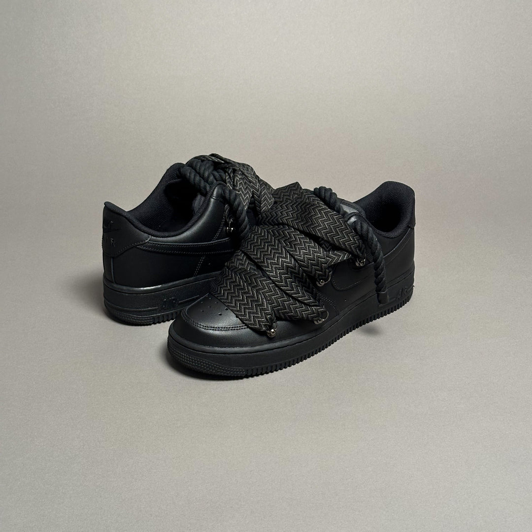 Nike Air Force 1 « Corde Lacets Lanvin » Noir