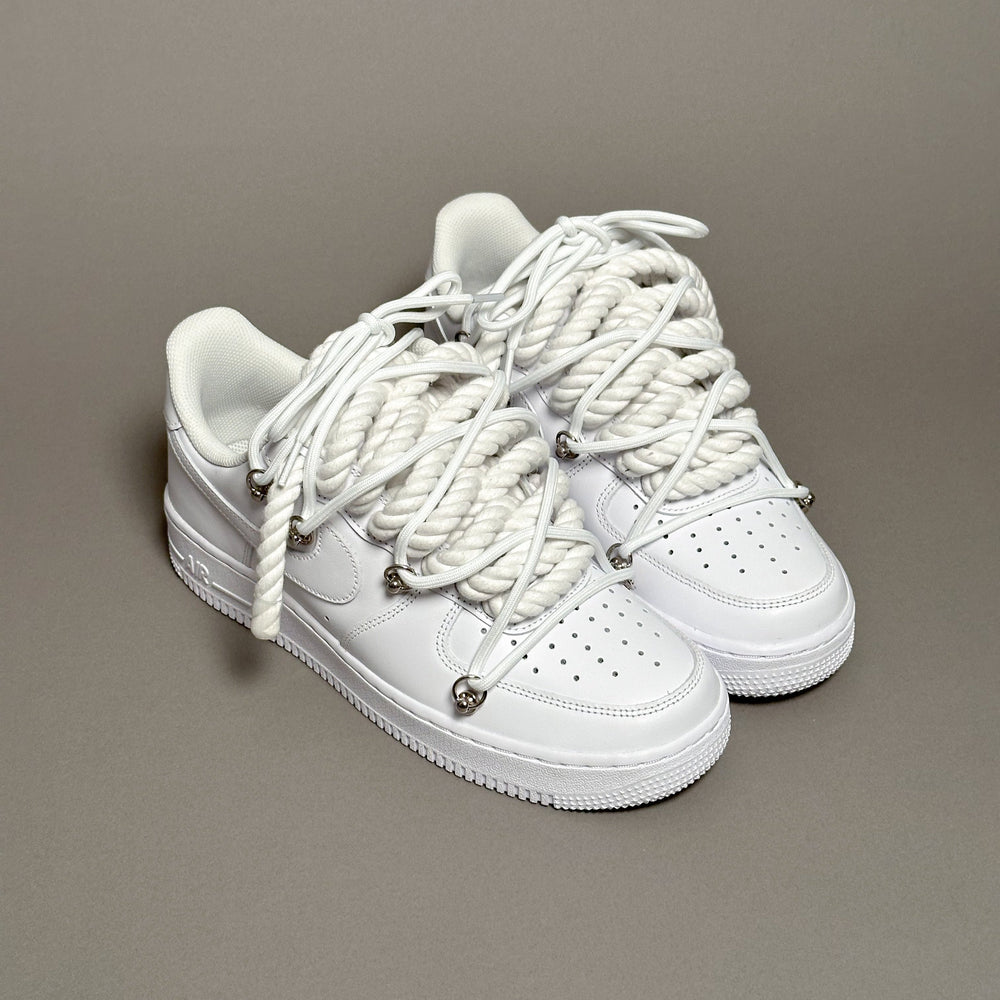 Nike Air Force 1 „Rope Laces“ Triple White