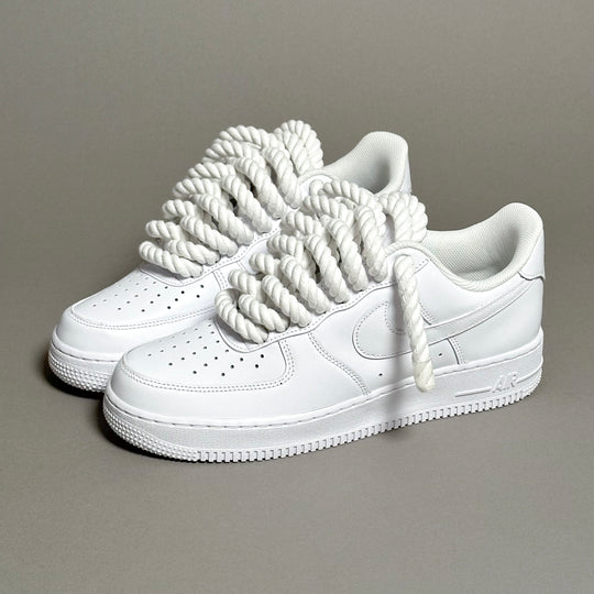 Nike Air Force 1 « Lacets de corde blanc » V1