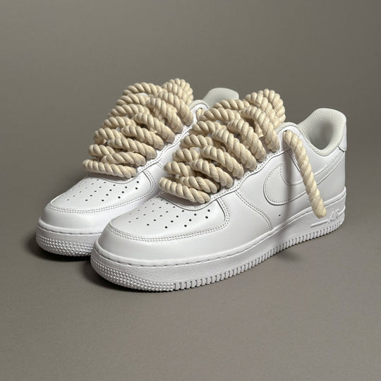 Nike Air Force 1 « Corde Lacets Crème » V1