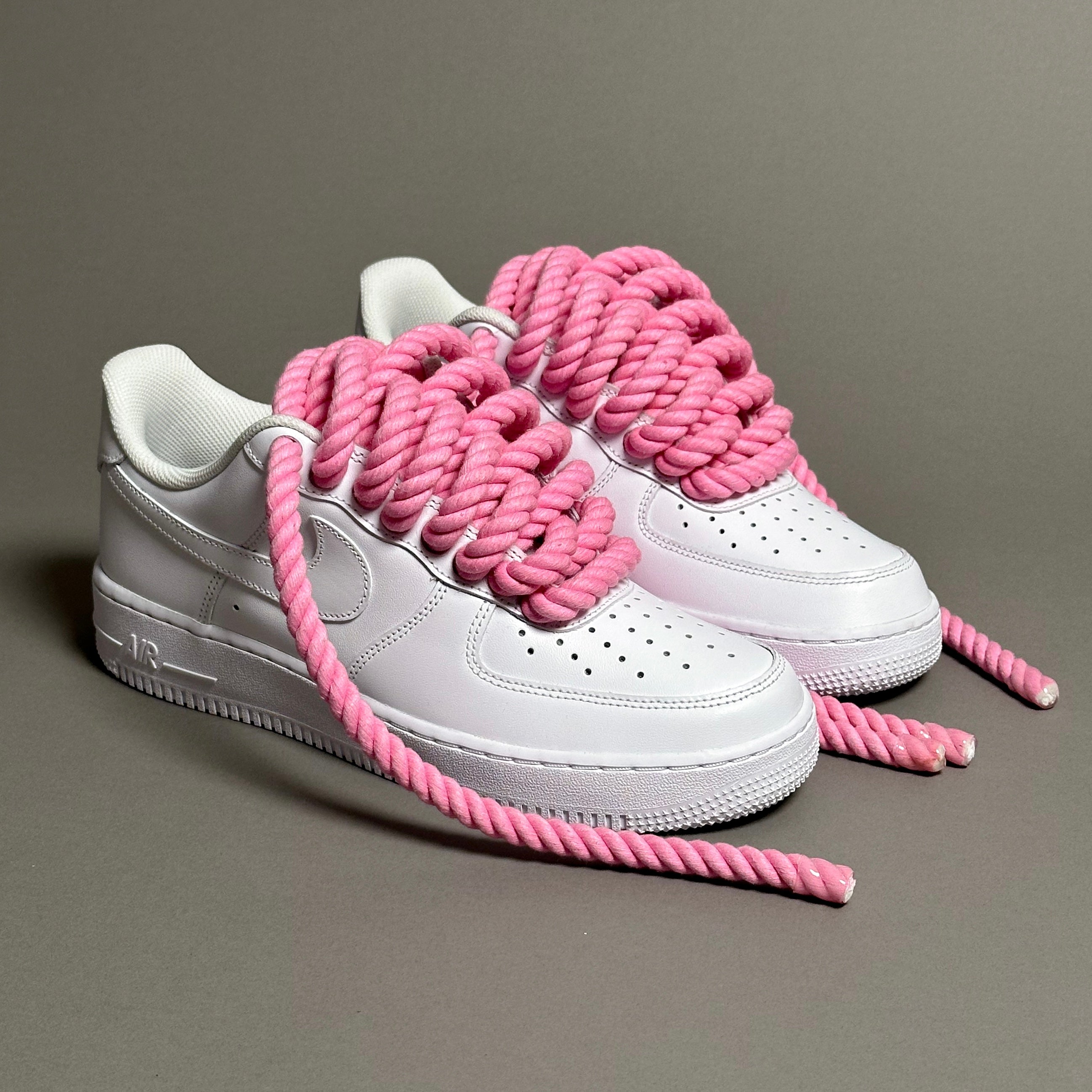 Nike Air Force 1 Rope Lacets Fuchsia Tint V2