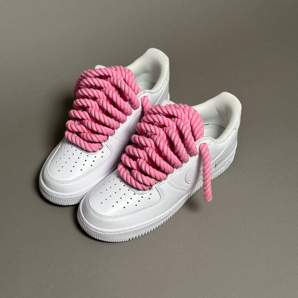 Nike Air Force 1 “cordones de cuerda ultra rosa”