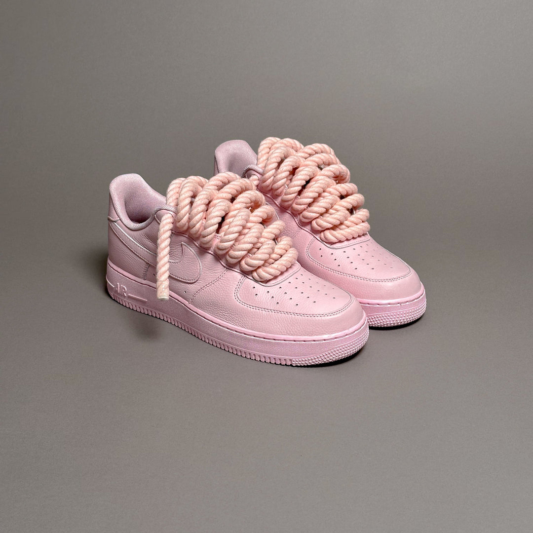 Nike Air Force 1 Pastel « Corde Lacets Rose Teinte » V1