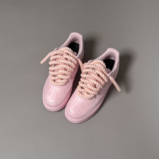 Nike Air Force 1 Pastel « Corde Lacets Rose Teinte » V1