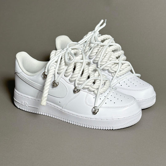 Nike Air Force 1 “Rope Laces” Triple White