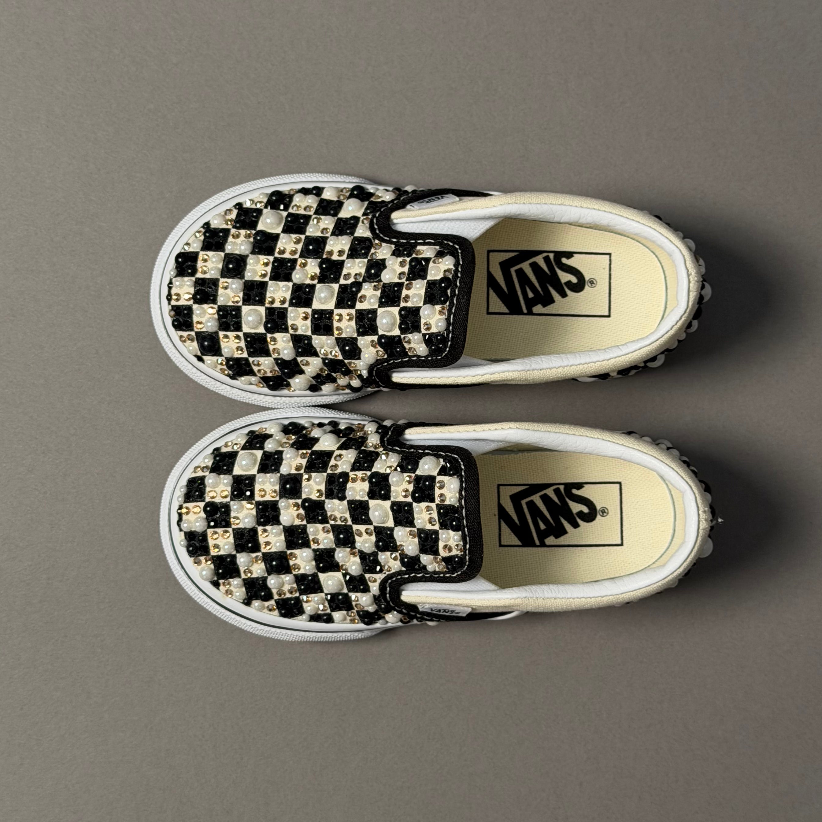 Vans Baby SlipOn Classic "Checked Pearl"