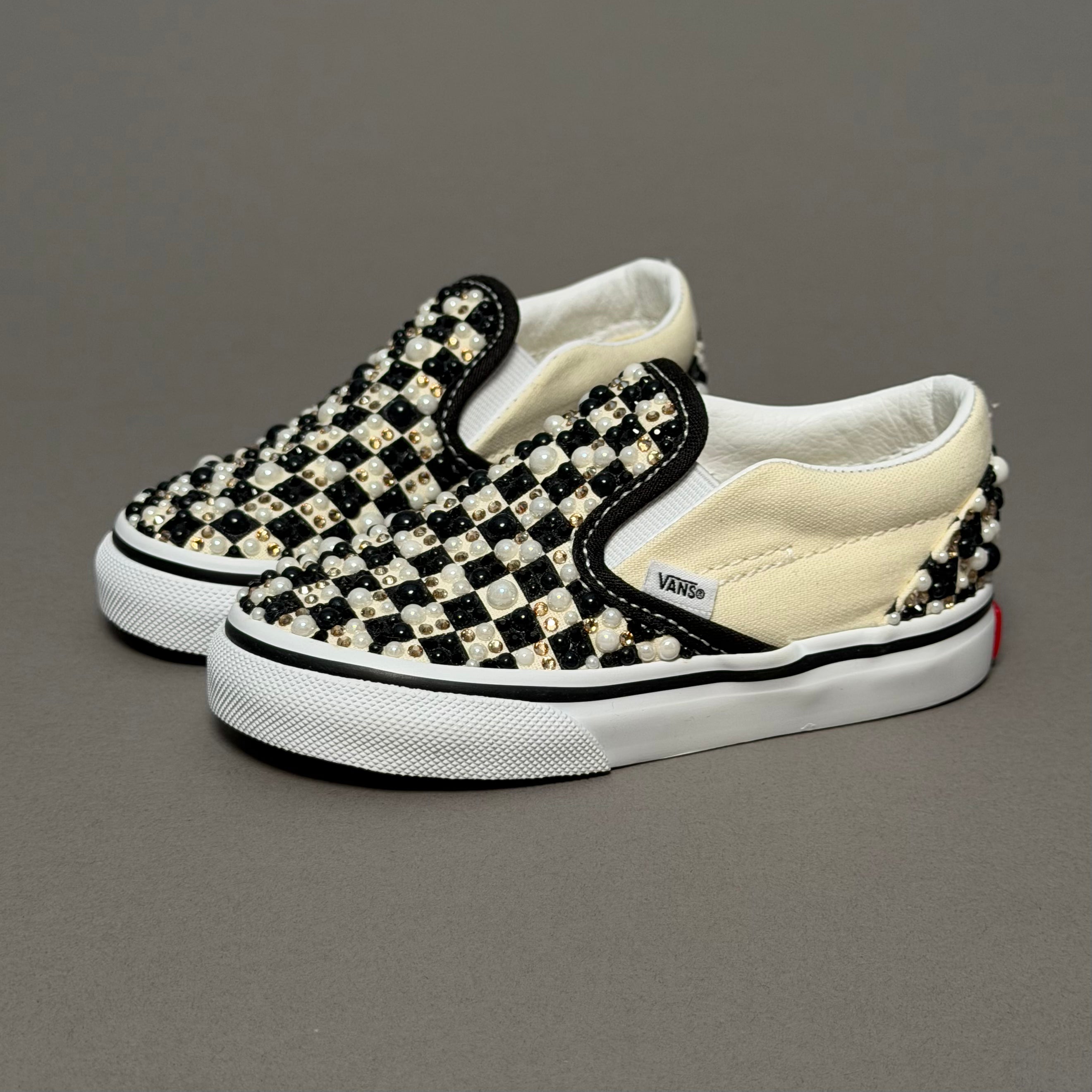 Vans Baby SlipOn Classic "Checked Pearl"