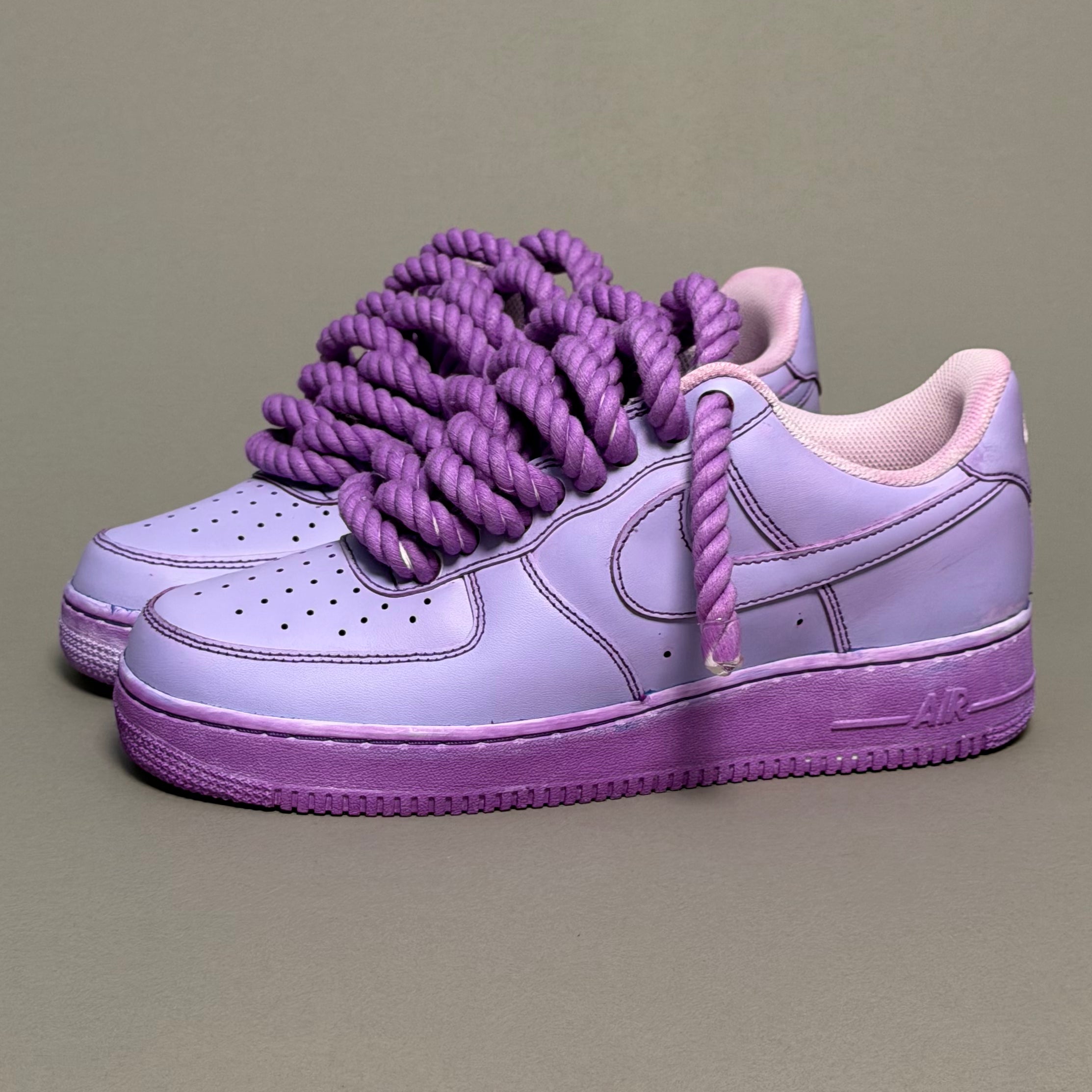 Nike Air Force 1 “Rope Laces” Total Purple