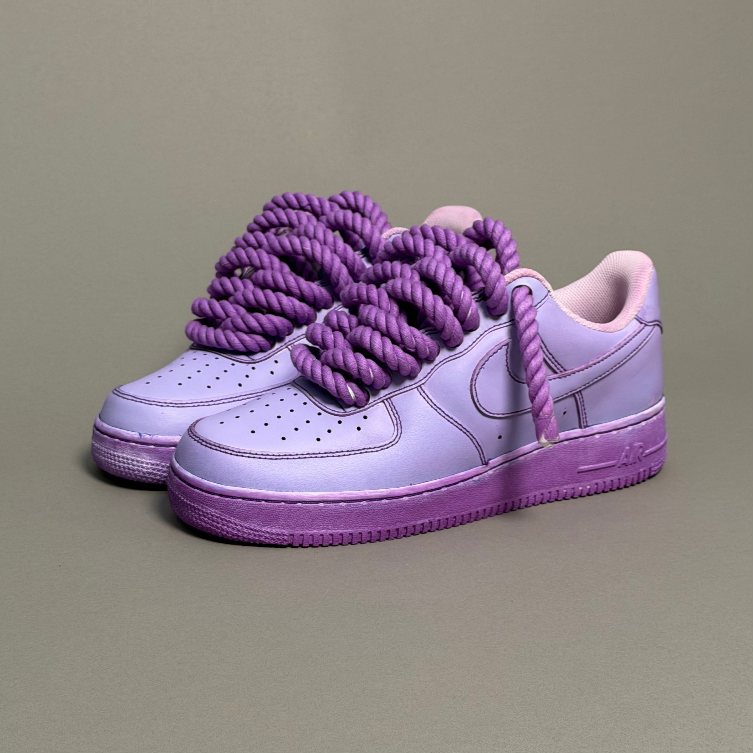 Nike Air Force 1 “Rope Laces” Total Purple
