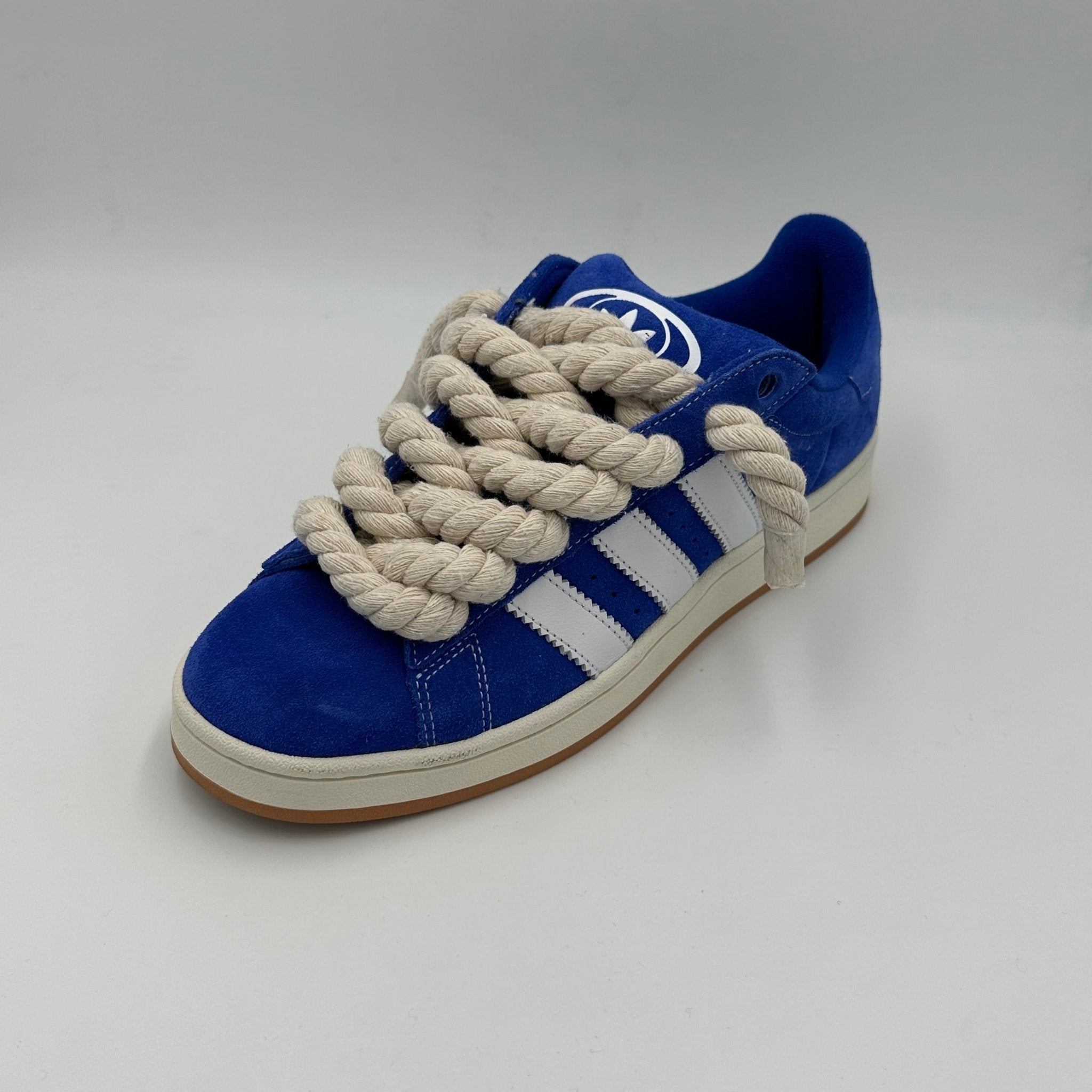 Adidas Campus 00s Blue “Rope Laces” Cream - EV8 Style